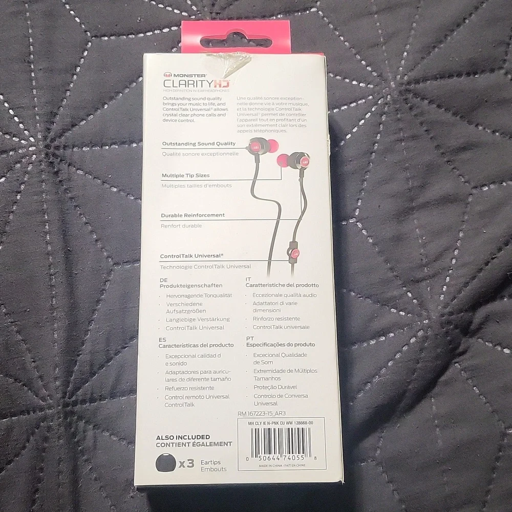 Monster In Ear Headphones